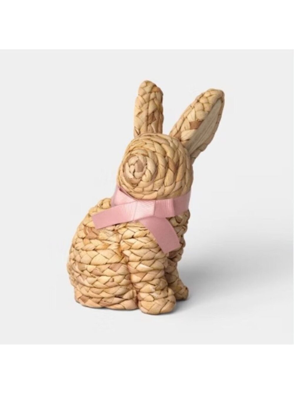 Target Easter Woven Sitting Bunny Threshold™ Rustic Spring Decor Figurine
